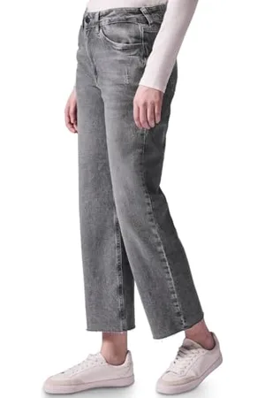 Street one Style Denim Studio-Straight Leg,casualfit,MW, StraightLeg,Light Grey, , 26