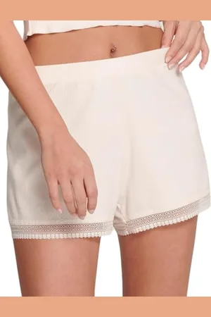 Sloggi Damska piżama GO Ribbed Short podkoszulek piżamowy, , XL