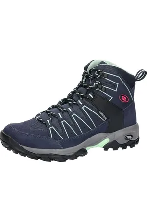 BRUTTING Unisex Mount Pinos High buty trekkingowe, granatowy, turkusowy, różowy, 41 EU