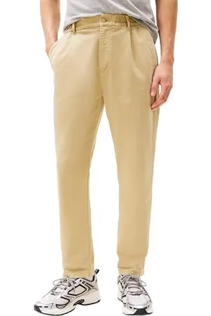 Tommy Hilfiger Męskie spodnie TJM ISAAC TWILL Casual PANT Inne spodnie na co dzień, beżowe, XS, , XS