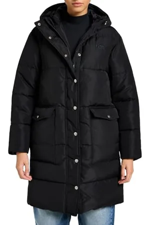 Lee Damska długa kurtka puffer, , M