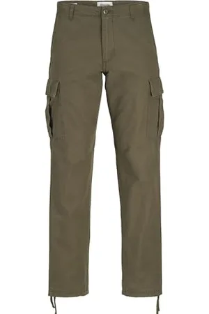JACK & JONES JACK&JONES PLUS Jpstkane Jjbarkley Cargo Pant Noos Pls spodnie cargo męskie, , 48W / 32L