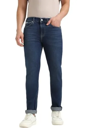 Calvin Klein Jeans Męski Slim Taper J30J327007 Slim, Denim (Denim Dark), 36W / 34L, , 36W / 34L