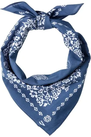 Camel Active Damska bandana z czystej bawełny niebiesko-biała damska odzież OS, , Rozmiar uniwersalny