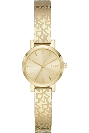 DKNY Soho zegarek dla kobiet, mechanizm kwarcowy z paskiem ze stopu, stali szlachetnej, skóry lub silikonu, , 24MM