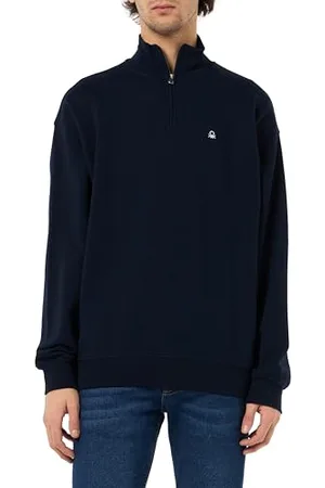 Benetton Męska bluza z kapturem, , M