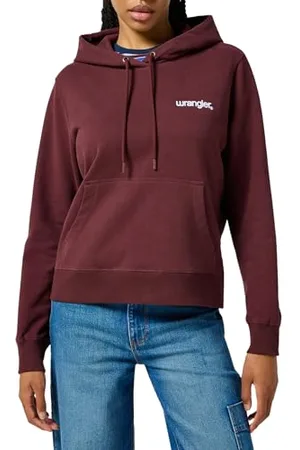 Wrangler Damska bluza z kapturem, Dahlia, M, , M