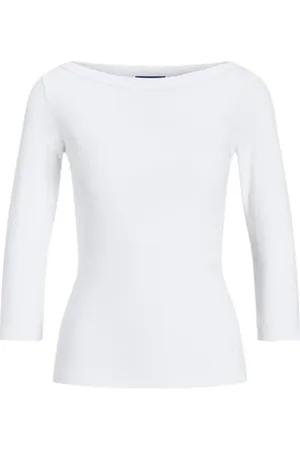 JJXX Jxfifi STR 3/4 Boatneck Top JRS Noos, , S