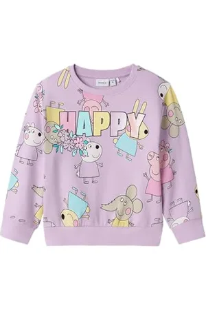 NAME IT Nmffira Peppa Nreg Sweat Unb Cplg, , 110