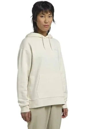 Jack Wolfskin Bluza z kapturem Essential W Bluza z kapturem, bawełna biała, L Kobiety, , L