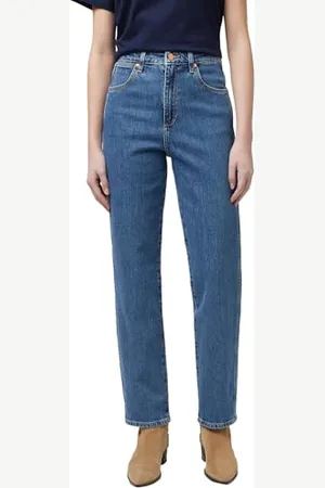 Wrangler Damskie dżinsy Mom Straight, , 29W / 32L