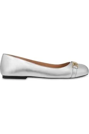 Moschino JA11011G1MIF090B, balerina damska, srebrna, 37 EU, , 37 EU