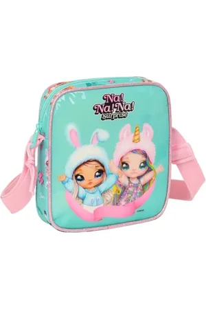 Safta NANANA BUNNY - mała torba na ramię, torba na ramię dla dzieci, torba dla dzieci, idealna dla dzieci w wieku 5-14 lat, wygodna i wszechstronna, jakość i wytrzymałość, 16 x 4 x 18 cm