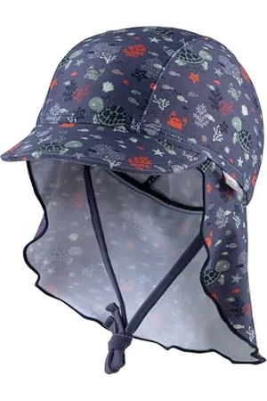 Sterntaler Unisex czapka z daszkiem pod kark, czapka beanie, , 55