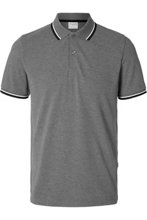 SELECTED Slhslim-Atlas Sport Ss Polo, , XXL