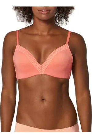 Sloggi Biustonosz damski Wow Embrace PU push-up, Pomarańczowy (Orange - Light Combination M017), XS