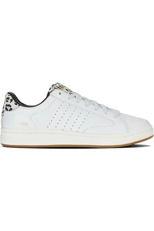 K-Swiss Damskie buty sportowe Lozan Klub LTH, WHT/Leopard/SNWWHT, 36 EU, , 36 EU
