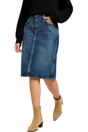 Lee Spódnice damskie midi Skirt, , 31W