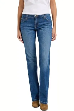 Lee Damskie dżinsy Jessica, Low Rise Bootcut Fit, Bootcut Noga, , 31W / 33L