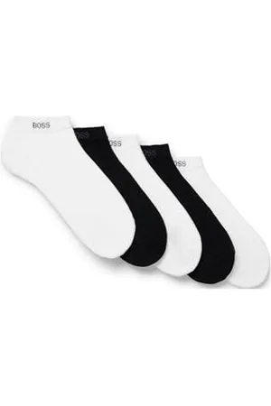 HUGO BOSS Męskie 5P AS Uni Color CC Zestaw pięciu par skarpet do kostek, , 39-42 EU