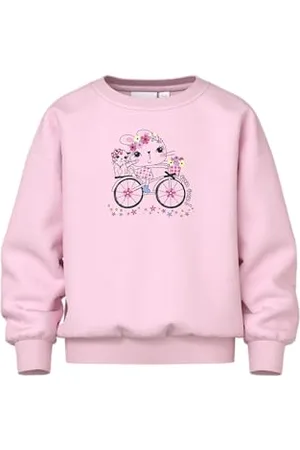 NAME IT Dziewczęce Nmfvisus Ls RLX Sweat Unb, , 116