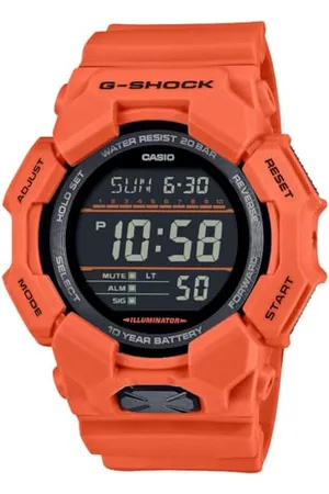 Casio Mieszany analogowy zegarek kwarcowy z paskiem GD-010-4ER, , pasek, , pasek