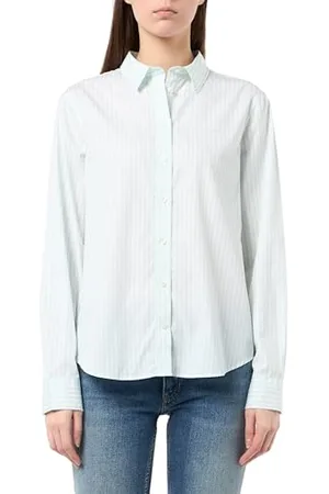 GANT REG CLASSIC POPLIN STRIPED SHIRT, , 38