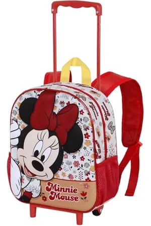 Disney Unisex mały plecak 3D z kółkami mały plecak 3D z kółkami (1 szt.), , Jeden rozmiar, Mały plecak 3D z kółkami