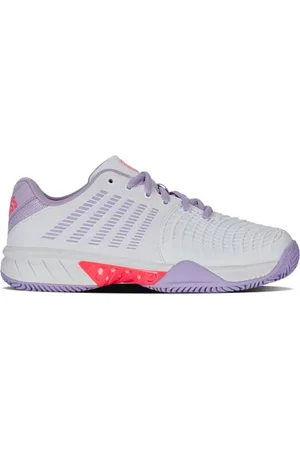 K-Swiss Damskie buty do tenisa Express Light 3, WHT/OrchidpetAL/NBLAZE, rozmiar 37 EU, , 37 EU