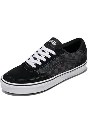 Vans Męskie trampki Brooklyn Ls, szachownica czarne/asfaltowe, 40 EU, , 50 EU