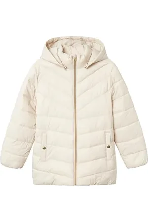 NAME IT Dziewczęca Nkfmonay Jacket Pb pikowana kurtka, szara, 122, , 122