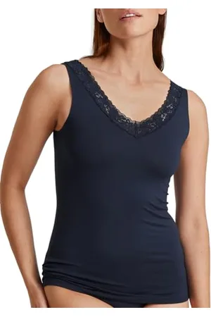 Calida Damska koszulka z koronką Natural Comfort, , 32-34