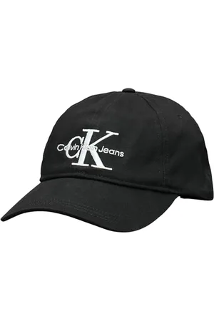 Calvin Klein Jeans Męska czapka z daszkiem z monogramem, czarna (czarna), jeden rozmiar, , rozmiar uniwersalny