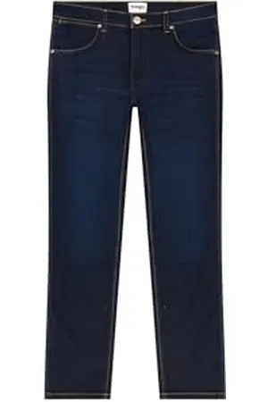 Wrangler Męskie dżinsy Larston, Slim Tapered Fit, stożkowe nogawki, , 31W / 34L