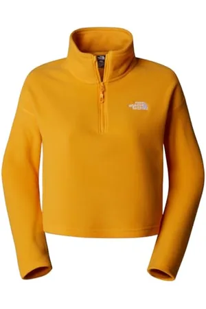 The North Face Damskie 100 Glacier Cropped 1/4 Sweter S
