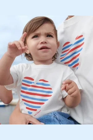 Petit Bateau Koszulka z krótkim rękawem dla dziewczynek, , 18 mesi