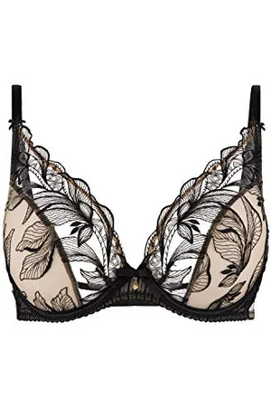 Aubade Damski biustonosz Fleur De Tattoo Plunge Bra