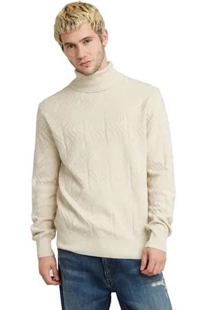 G-Star RAW Zig-zag Structure Turtle Knit, , XS