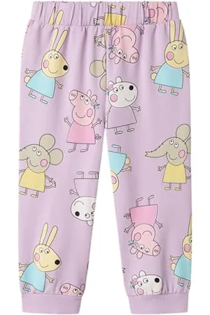 NAME IT Nmffira Peppa Nreg SWE Pant Unb Cplg, , 98