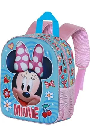 Disney Minnie Mouse Happiness-Elite plecak 3D, niebieski, 25 x 30 cm, pojemność 7 l, , Jeden rozmiar, Plecak Elite 3D
