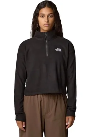 The North Face Damskie 100 Glacier Cropped 1/4 Sweter M