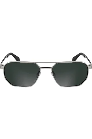 Calvin Klein Okulary przeciwsłoneczne dla dorosłych unisex CKJ25202S - jasny ruten z jednolitą szarą soczewką, , rozmiar uniwersalny