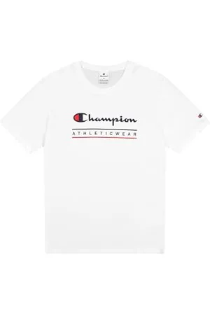 Champion Męska koszulka Legacy z grafiką, biała (WW001), XS, , XS