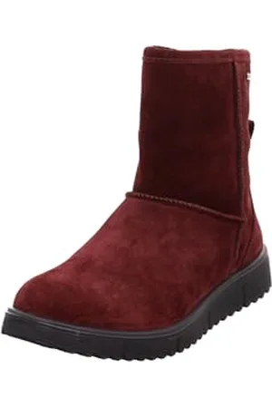 Legero Damskie buty zimowe Campania z ciepłą wyściółką Gore-Tex, czerwony - -38 EU
