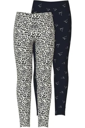 NAME IT Nkfvivian 2P AOP legginsy dziewczęce (2 sztuki), , 146