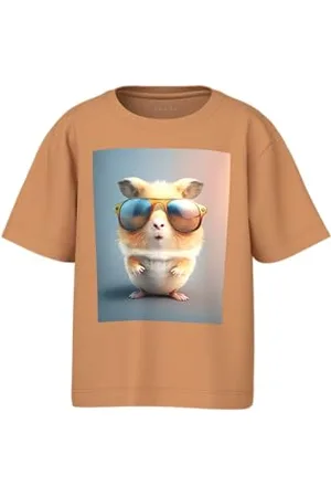 NAME IT Nmmvoto SS Nreg Top chłopięcy, , 110