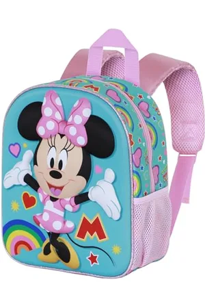 Disney Minnie Mouse Greet-Elite plecak 3D, turkusowy, 25 x 30 cm, pojemność 7 l, , Jeden rozmiar, Plecak Elite 3D