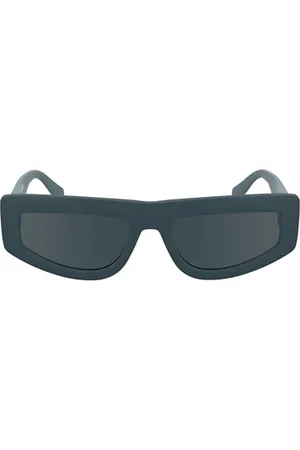 Calvin Klein Dżinsy Unisex Adult Sunglasses CKJ25607S - with Solid Black Lens, , rozmiar uniwersalny