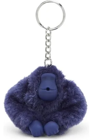 Kipling MONKEYCLIP S Mały Breolk Małpy, Małpy/Breloczki, , Niebieski