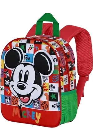 Disney Mickey Mouse Mood-Elite plecak 3D, wielokolorowy, 25 x 30 cm, pojemność 7 l, , Jeden rozmiar, Plecak Elite 3D